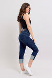 High waist Double Band Capri