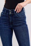 High waist Double Band Capri
