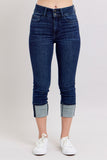 High waist Double Band Capri