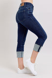 High waist Double Band Capri