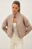Mauve Quilt Jacket