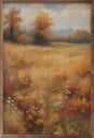 5x8 Autumn Field With Trees