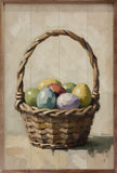 Easter Eggs In Basket