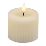 Fia Wick Candle 3"D X 2.5"H Wax/Plastic 2 Aa Batteries Not Included 4 & 8 Hr Timer