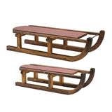 Sleigh 21.5"l X 6"h, 26.5"l X 7"h Wood/mdf