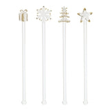 Stir Stick (Box Of 4) 7.5"H Glass