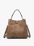 Tati Satchel In Taupe