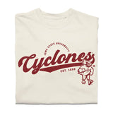 Cyclones Scriipt Logo - Comfort Color