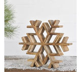 8 Wood Snowflake