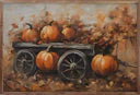 24x16 Pumpkins On Wagon