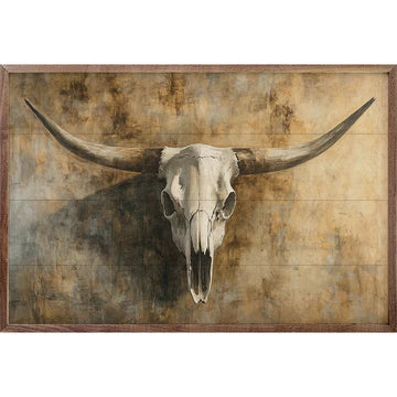 Vintage Cow Skull I