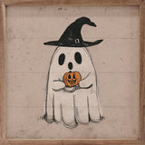 Ghost With Black Hat