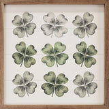 NINE CLOVERS WHITE - SMALL