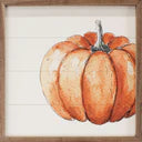 4x4 Offset Orange Pumpkin White