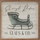 Sleigh Rides Green Claus 4x4