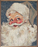 Santa With Gray Hate Blue