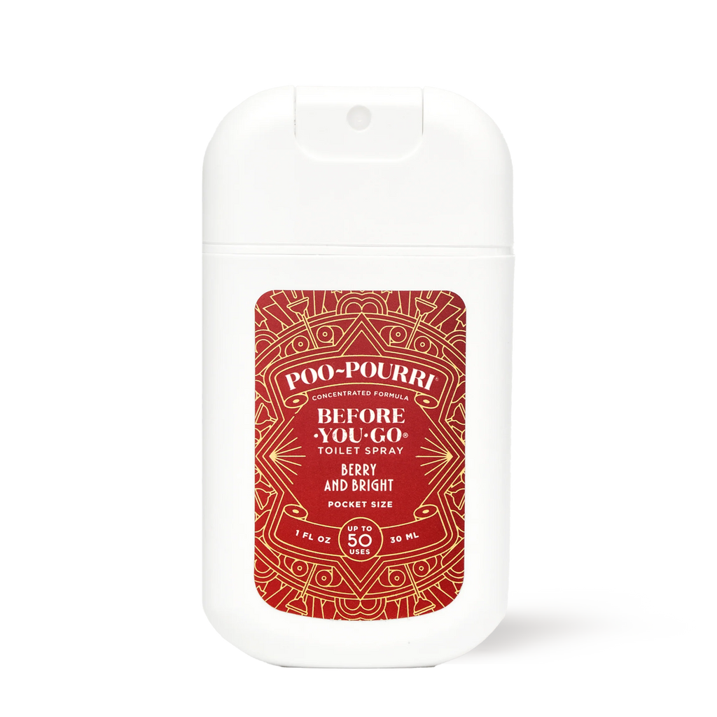 Holiday Poo~pourri Berry & Bright - 1 Oz Pocket Sprayer