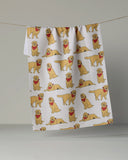 Golden Days Tea Towel | Vanilla