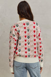 Heart Floralsweater