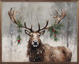 Holiday Caribou 40x32