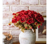 13 Red Mum Bunch