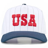 Usa Striped Trucker Hat