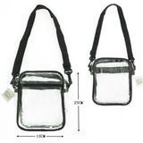 Black Sm Clear Crossbody