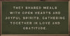 They Shared Meals