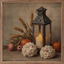 16x16 Autumn Lantern