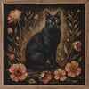 8x8 Floral Autumn Cat