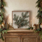 Simple Pine Branches - 12x12
