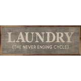LAUNDRY THE NEVER ENDING CYCLE 8X24