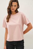 Cotton Jersey Oversized Tee