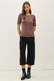 Basic Short Sleeve Top , Ultra Soft