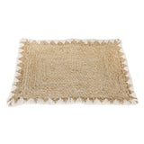 Cream And Natural Woven Placemat
