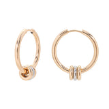 G G Stainless Steel Double Hoop  Size:1in