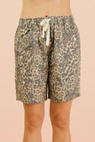 Leopard Printed Casual Comfy Shorts