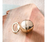 3.5 Brass Jingle Bell Bottle Opener