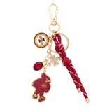 Iowa State Cardinals Cluster Bag Charm In Cardinal