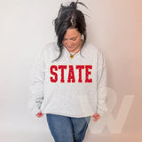 Collegiate Polka Dot Sweatshirt