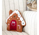 11 Gingerbread House Pillow