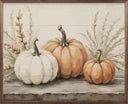 40x32 Pumpkins With Autumn Branches