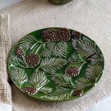 9 Evergreen Holiday Plate