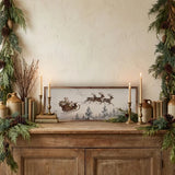 Santa's Sleigh Ride - 36x12
