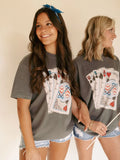 Usa Cards Pepper Graphic T-shirt