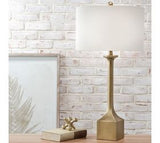 32 Tall Gold Resin Table Lamp