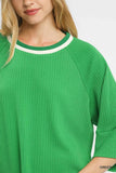 Ribbed Knit Top, Soft Ribbed Knit Blend