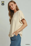 Batwing Sleeve Loose Top