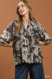 Abstract Print Top