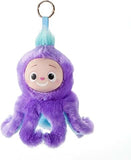6" Octopus Chummiez Bag Charm Plush